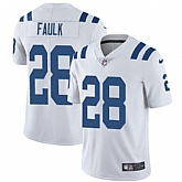 Nike Men & Women & Youth Colts 28 Marshall Faulk White NFL Vapor Untouchable Limited Jersey,baseball caps,new era cap wholesale,wholesale hats